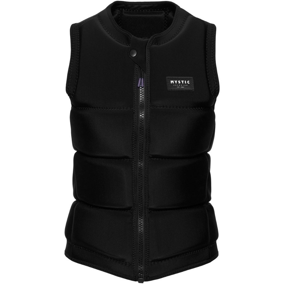 2026 Mystic Femmes Star Front Zip Gilet Pare-balles 35005.240246 - Black